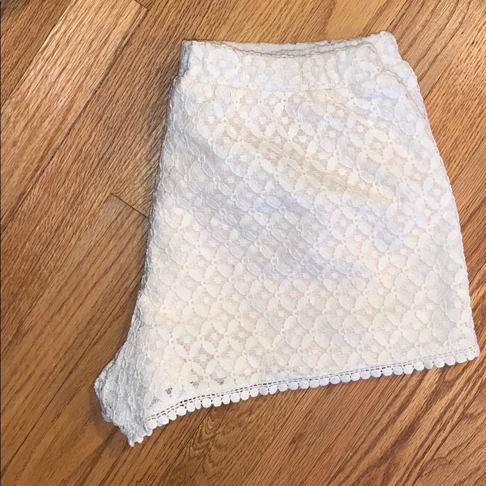 Aéropostale Size L Cream/White Shorts - Picture 3 of 6